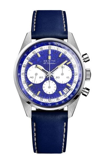 Review Replica Watch Zenith El Primero A386 Platinum 40.P386.400/57.C842 - Click Image to Close